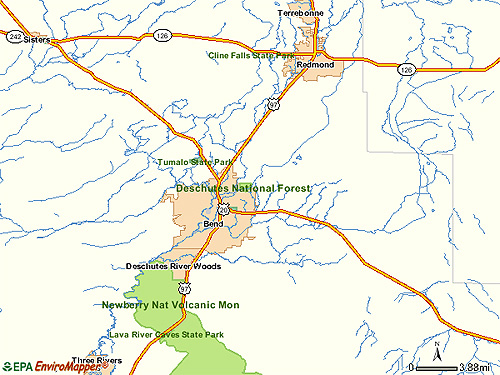 Bend Area EPA Cleanup Sites