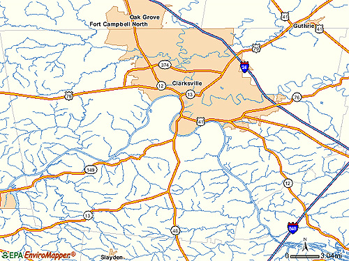 Clarksville Area EPA Cleanup Sites