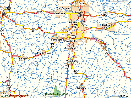 Fayetteville Area EPA Cleanup Sites