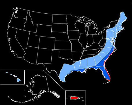 Hurricane Hazard Map