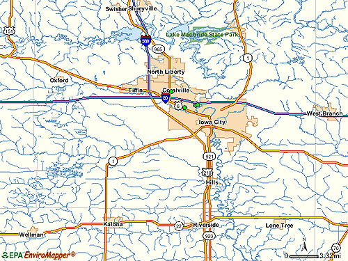 Iowa City Area EPA Cleanup Sites