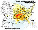 Tornado Hazard Map