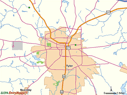 Tyler Area EPA Cleanup Sites